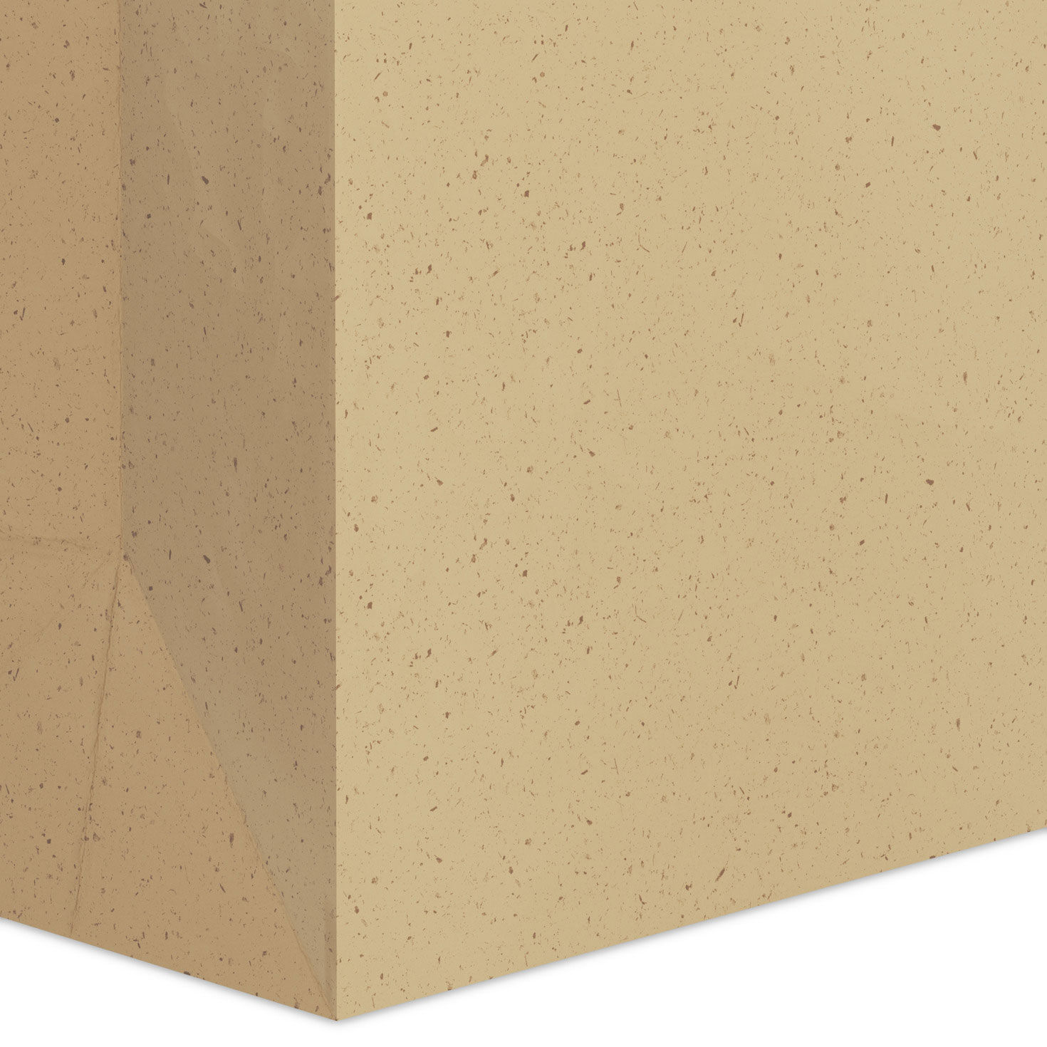 Brown Paper Large Gift Bag for DIY Decorating Base/Side Detail image number 5