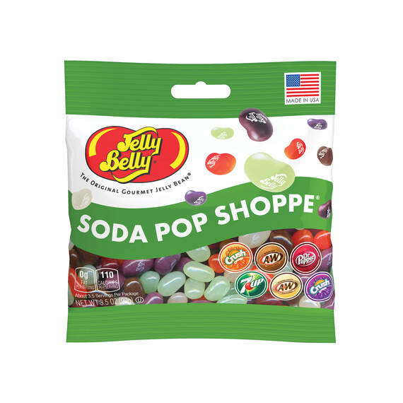 Jelly Belly Soda Pop Shoppe Grab & Go Bag, 3.5 oz.