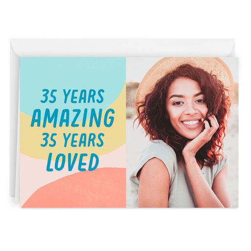 Personalized Celebrating You Birthday Photo Card, 