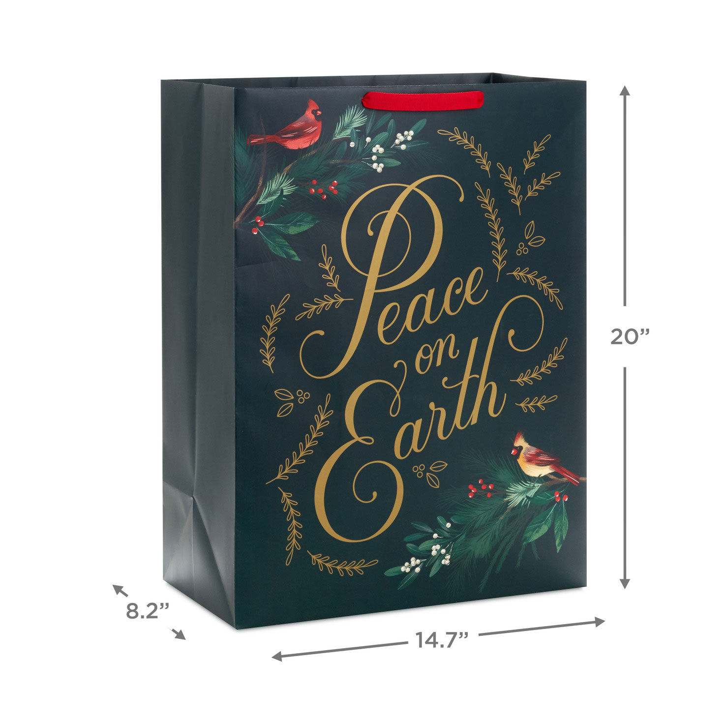 20" Peace on Earth Jumbo Christmas Gift Bag for only USD 5.99 | Hallmark