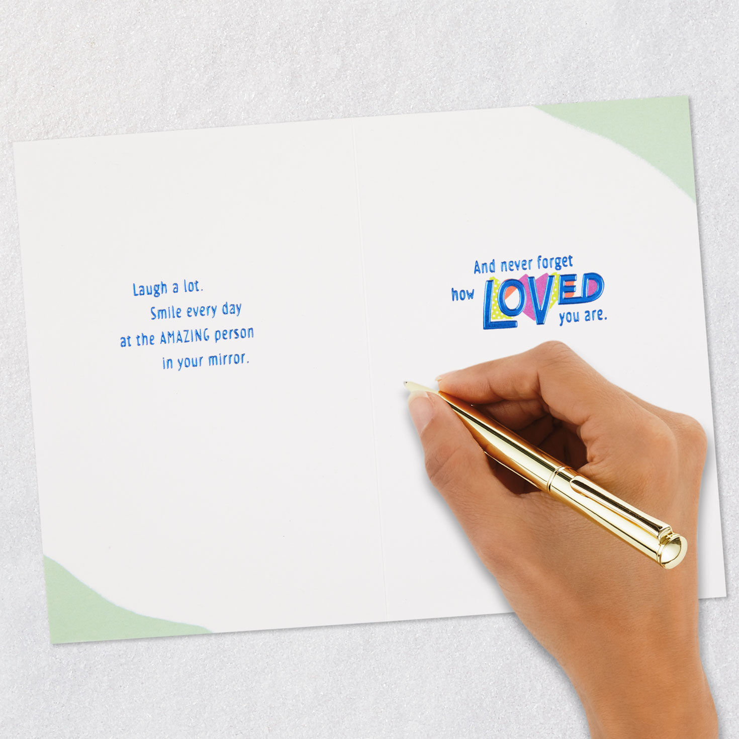 Never Forget How Loved You Are Birthday Card for Granddaughter, , large image number 7