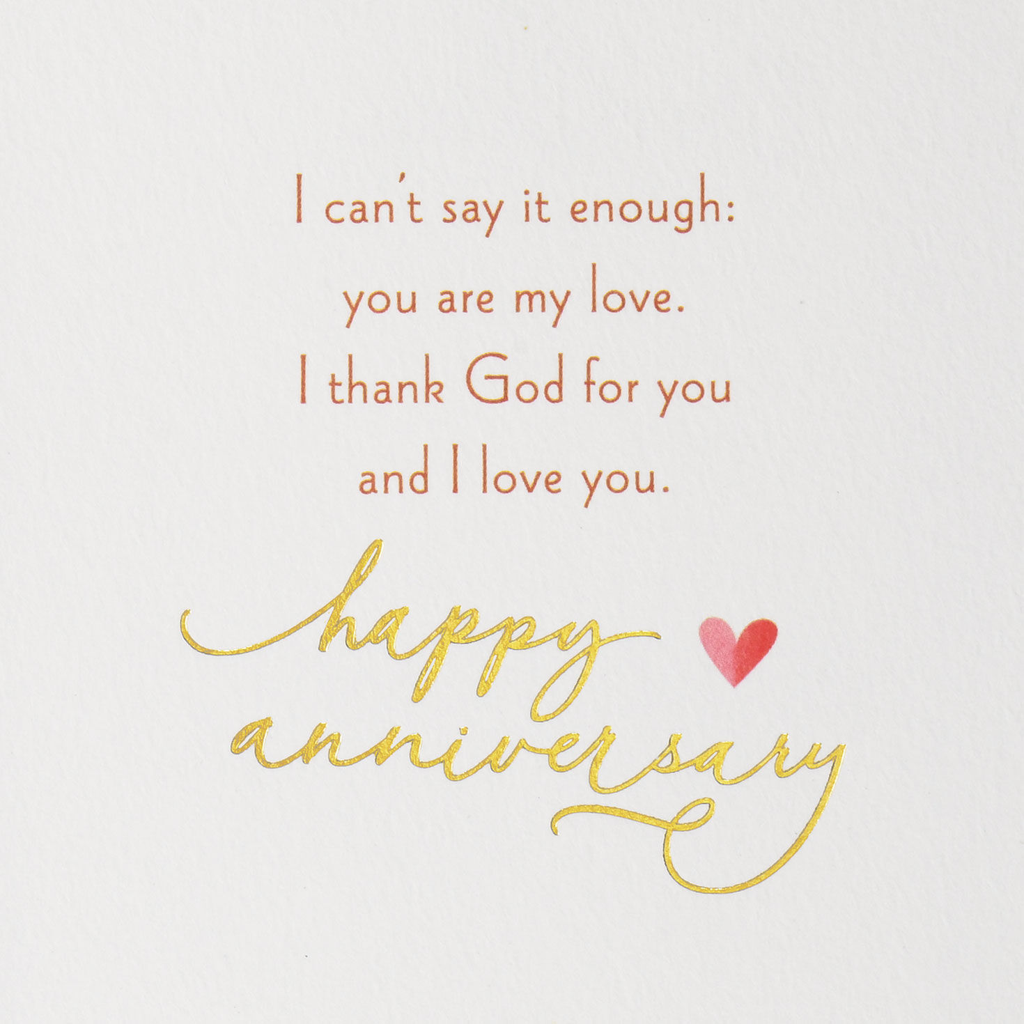 Floral Birds Christian Anniversary Card for Wife Sentiment image number 3