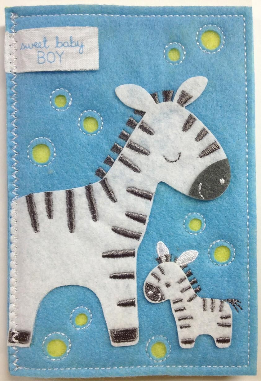 Lucky Little Boy New Baby Card