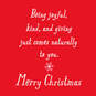 You're Joyful, Kind and Giving Christmas Card, , large image number 2