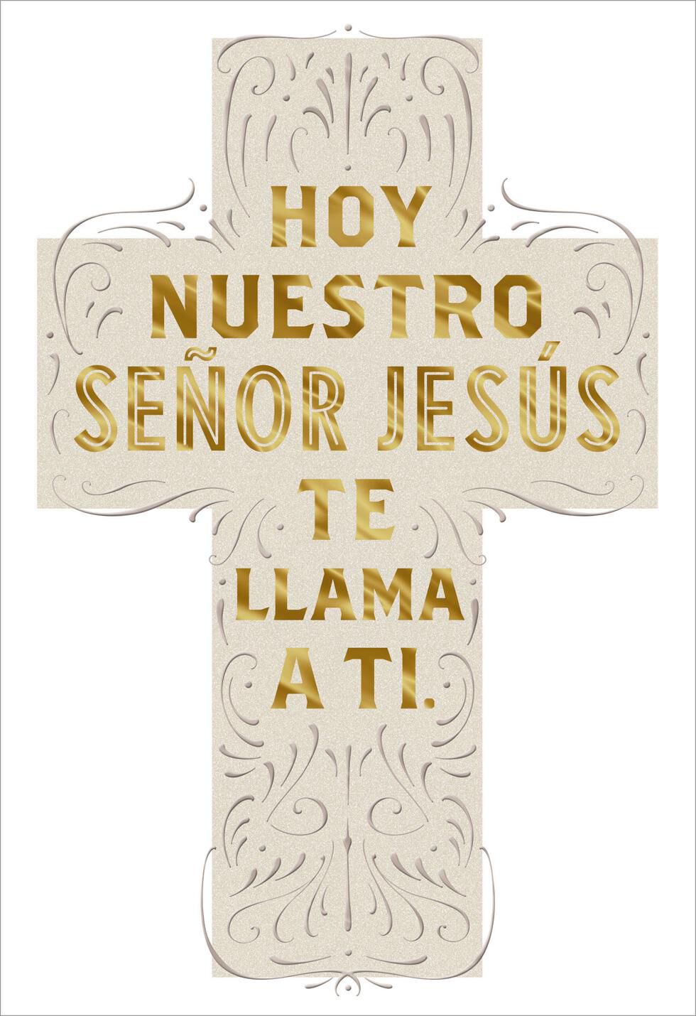 Jesus Calls You Religious Spanish-Language First Communion Card