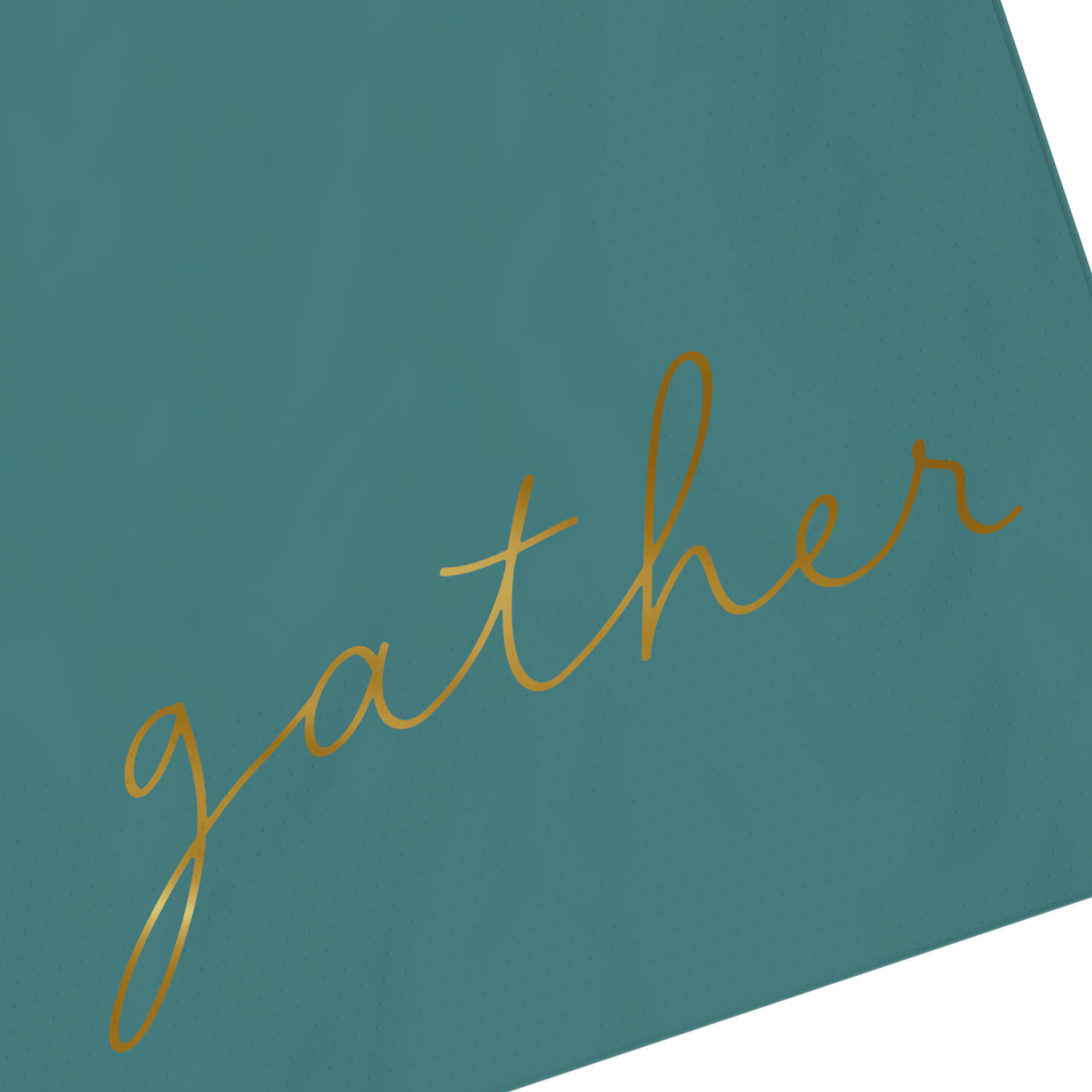 Jade Green "Gather" Cocktail Napkins, Set of 16, , large image number 4