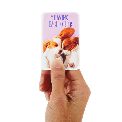 3.25" Mini Having Each Other Is Having it All Love Card, 