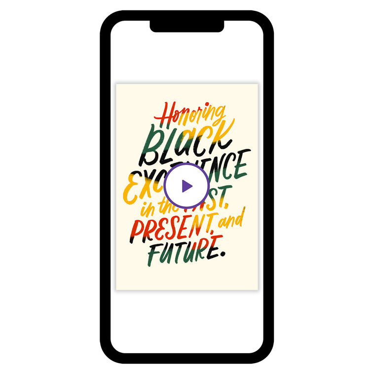 Honoring Black Excellence eCard