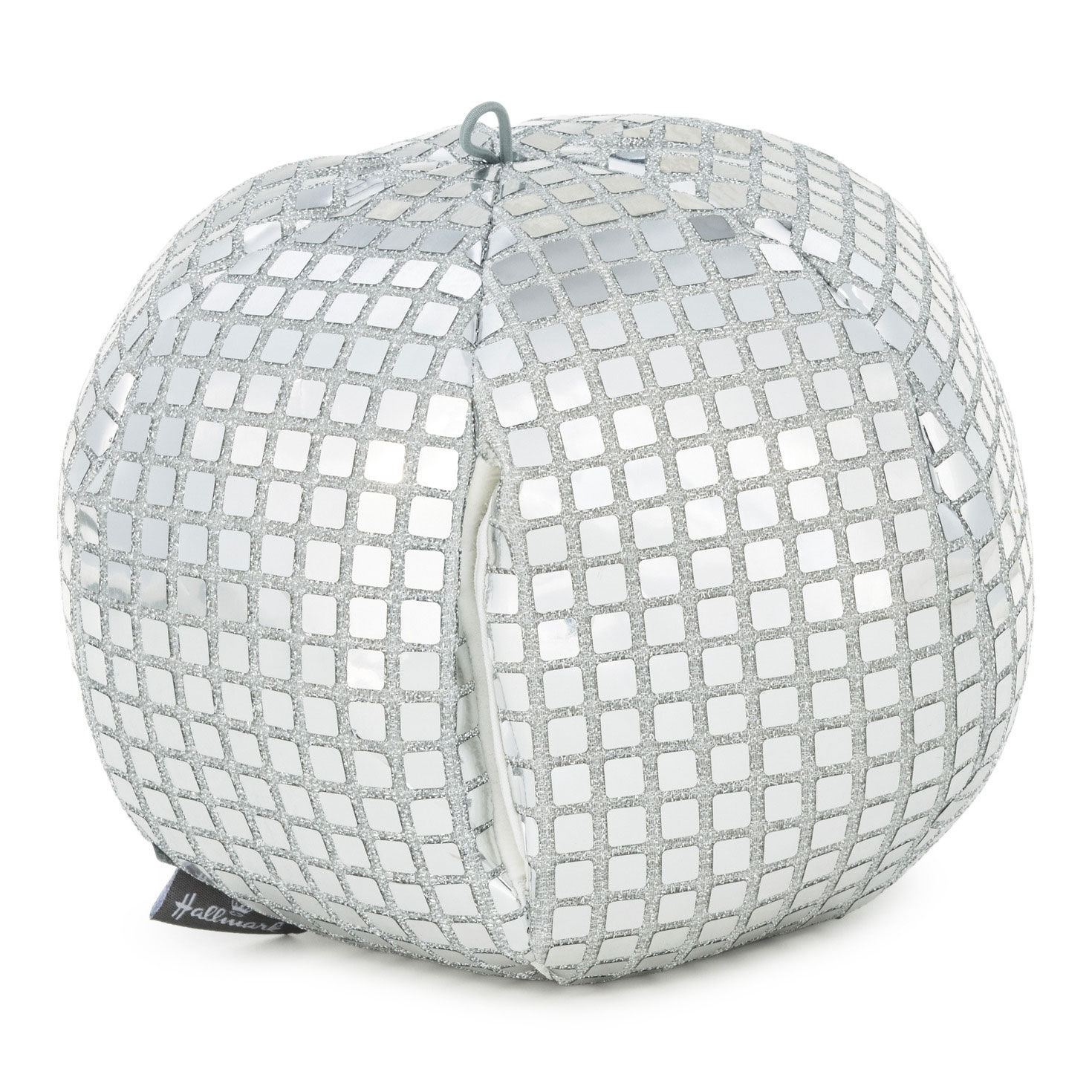 Small Disco Ball Plush With Sound Back image number 2