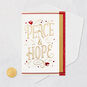 Gold and Red Holiday Card Card Front with Envelope and Gold Seal image number 6