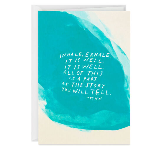 Morgan Harper Nichols It Is Well Encouragement Card, 