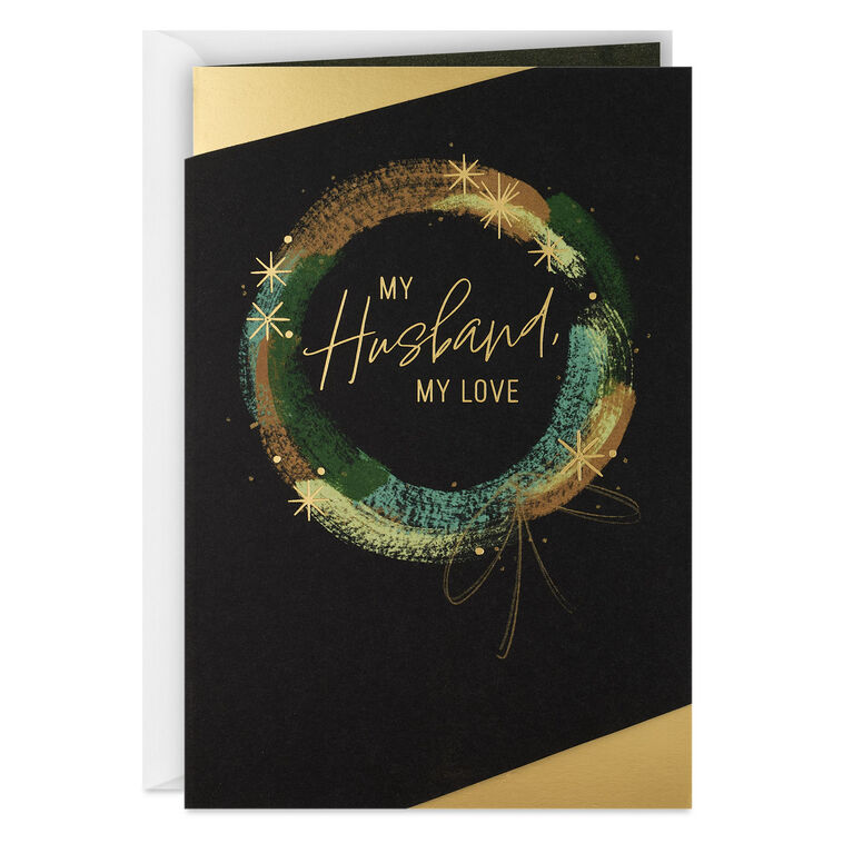 My Husband, My Love Christmas Card