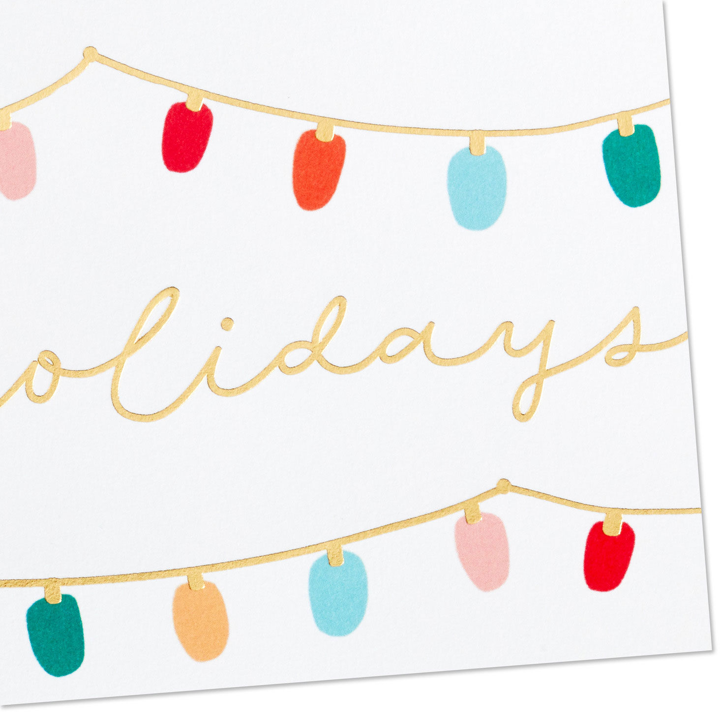 Strings of Christmas Lights Packaged Christmas Cards, Set of 5, , large image number 5