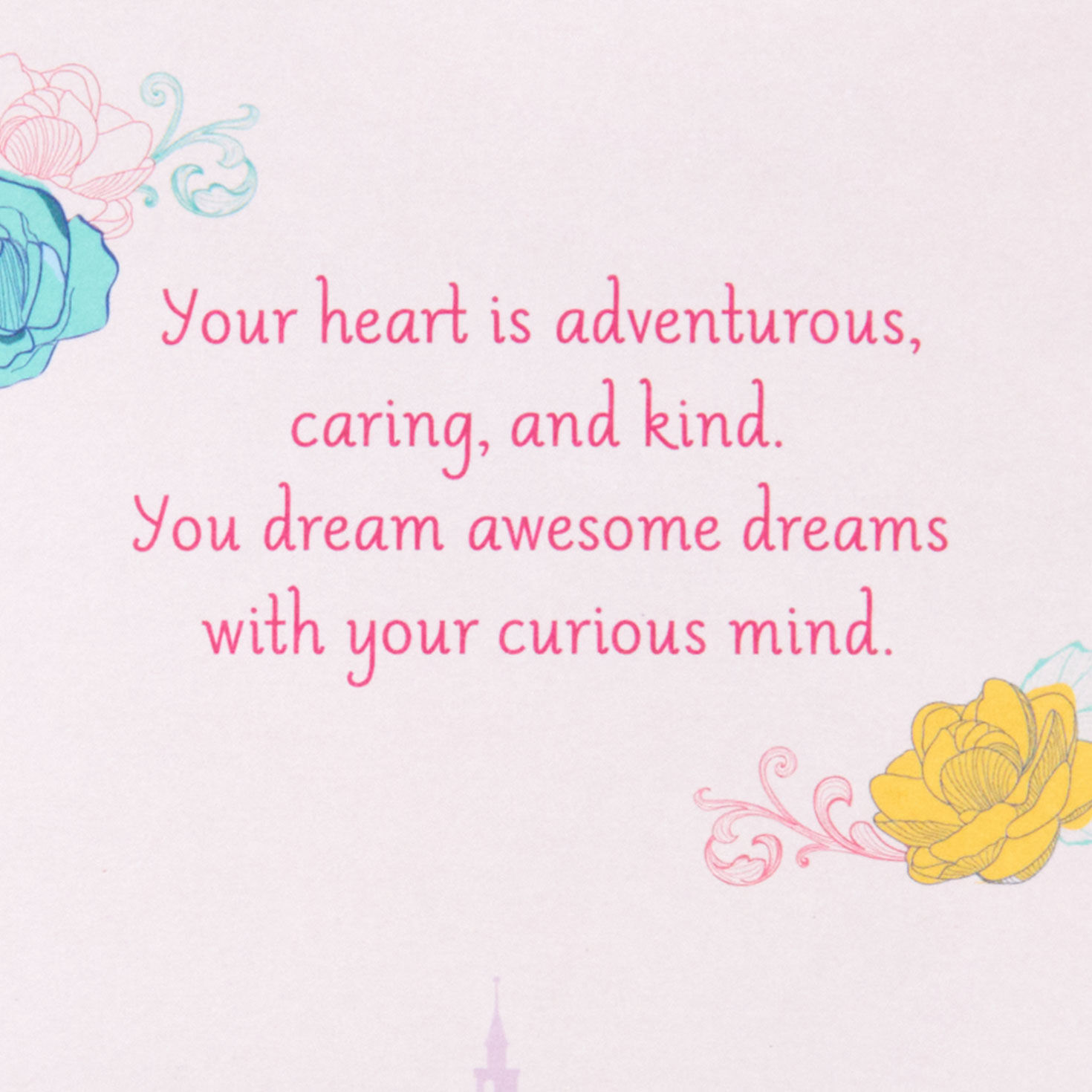 Disney Beauty and the Beast So Much More Than a Princess Birthday Card With Bookmark, , large image number 2