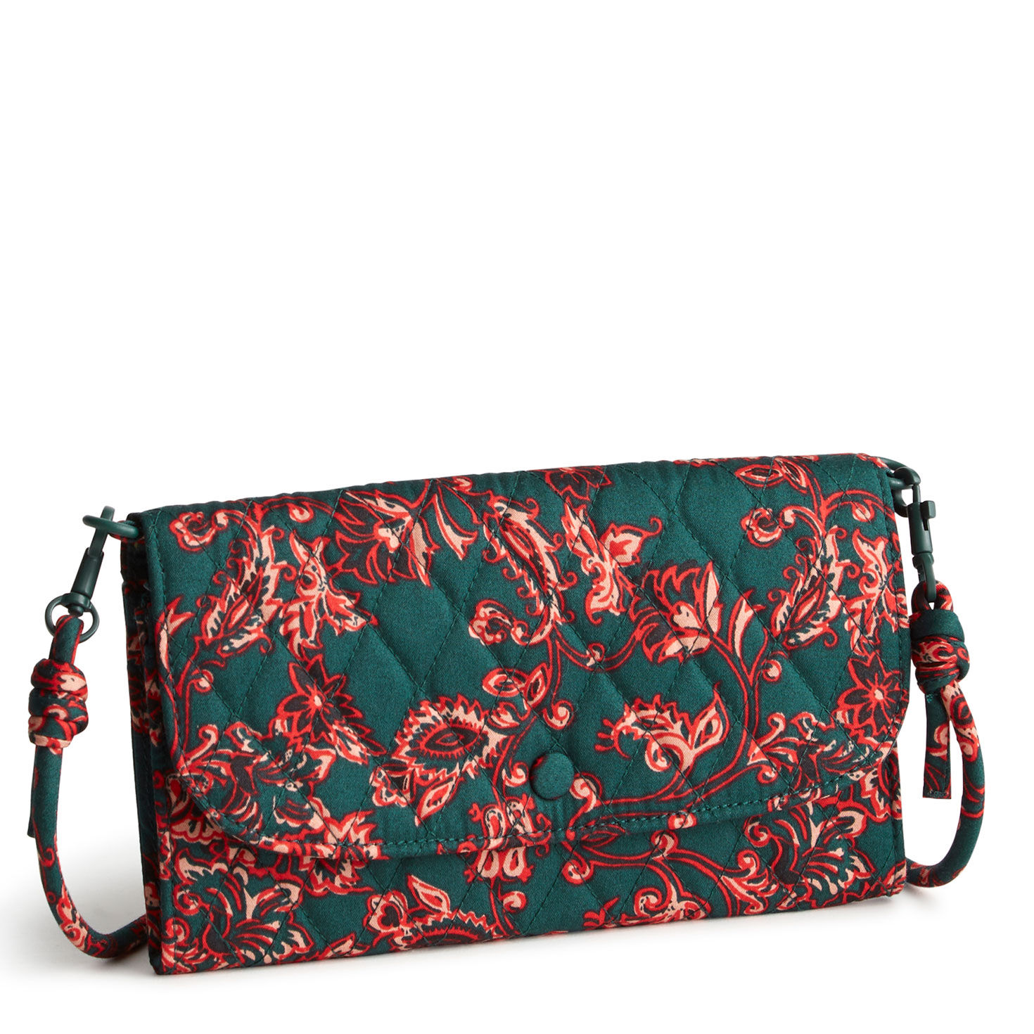 Vera Bradley Wildwood Wallet Crossbody in Victorian Vines