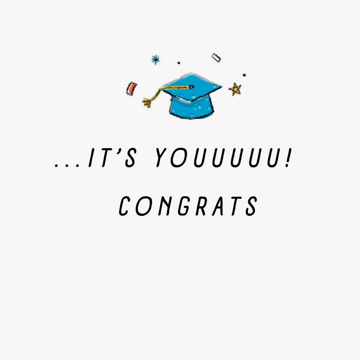 Owl in Mortarboard Cap 8th Grade Graduation Card Sentiment image number 2