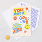 Sticker Graphics School Congratulations Card for Kids Card Front with Envelope and Gold Seal image number 5