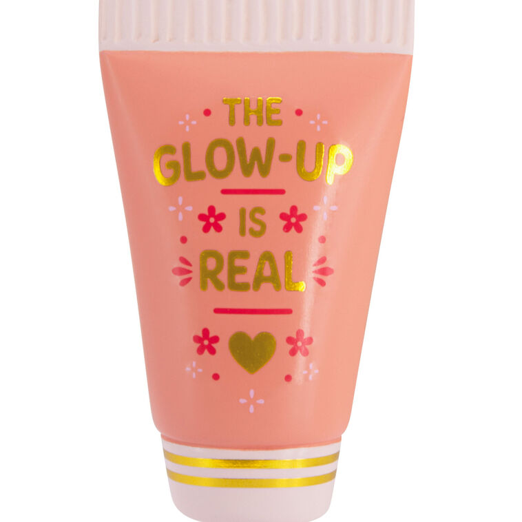 Glow-Up Is Real Bottle Christmas Ornament closeup view image number 5