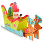 Santa Christmas Card With Build Your Own Sleigh Activity and Stickers, , large image number 8