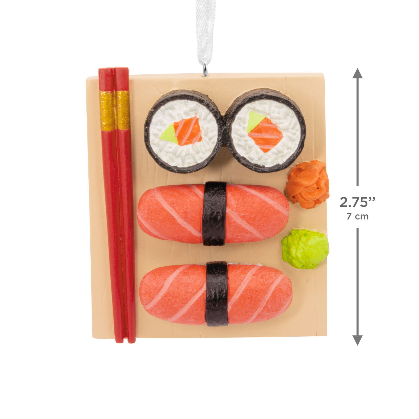 Sushi Christmas Ornament measurement image number 3