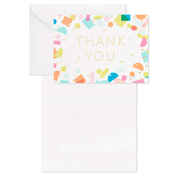 Confetti and Stripes Bulk Blank Thank-You Notes, Pack of 50, , large image number 3
