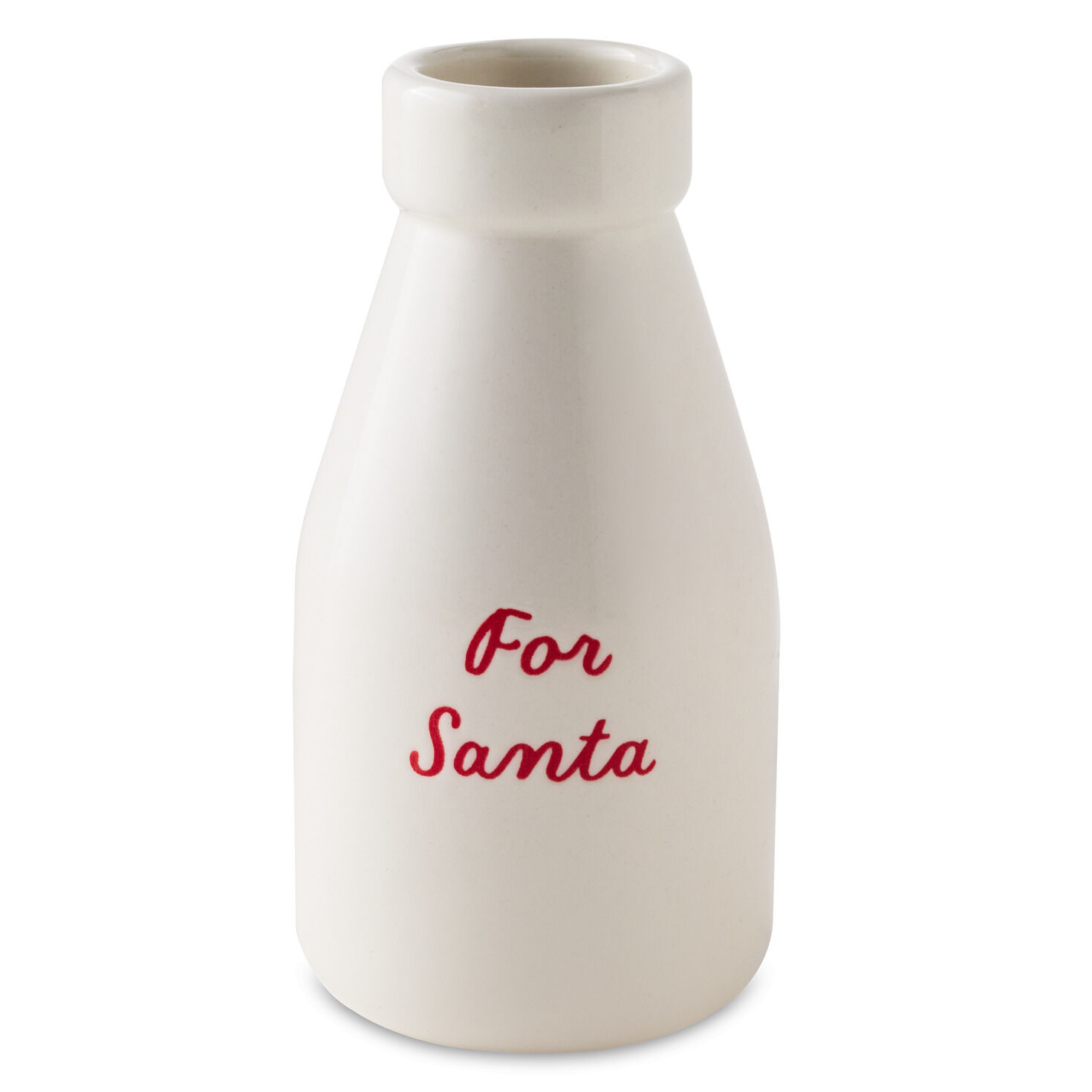 Santa-Shaped Plate With Milk Bottle Gift Set front image number 2