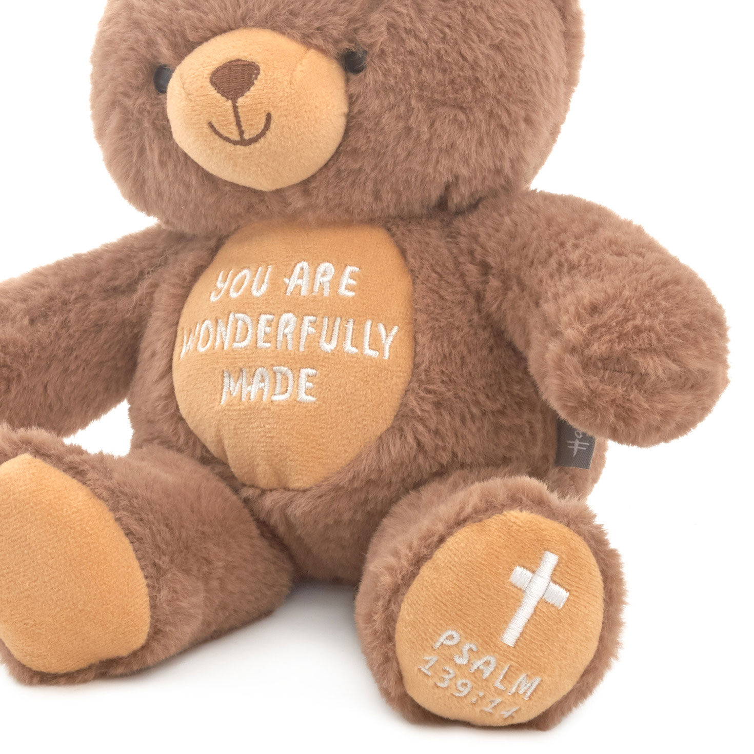 You Are Wonderfully Made Teddy Bear Plush, 8" for only USD 14.99 | Hallmark