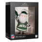 New York Jets Santa Fan Christmas Ornament  image number 7