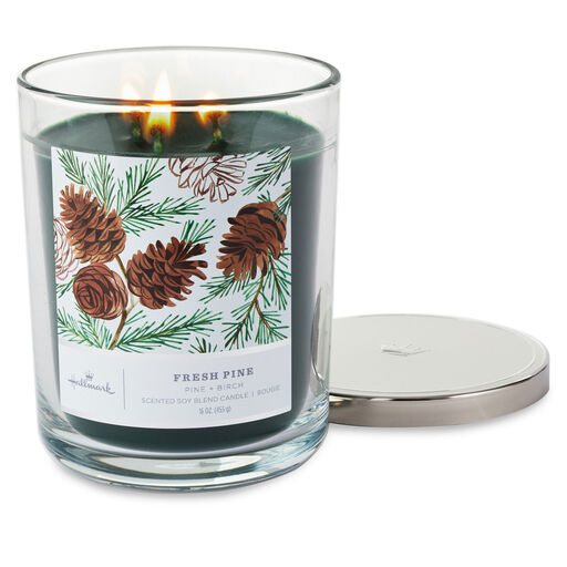 Fresh Pine 3-Wick Jar Candle, 16 oz., 