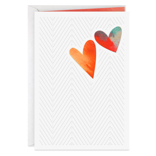 UNICEF Our Hearts Found Each Other Love Card, 