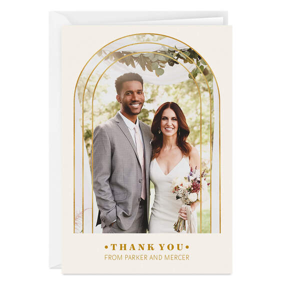 Personalized Elegant Occasion Photo Card