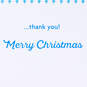 For All You Give All Year Long Money Holder Thank-You Christmas Card, , large image number 2
