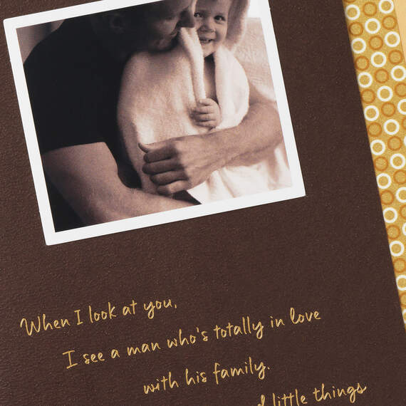 So Happy to Be Sharing Life With You Father's Day Card for Husband, , large image number 4