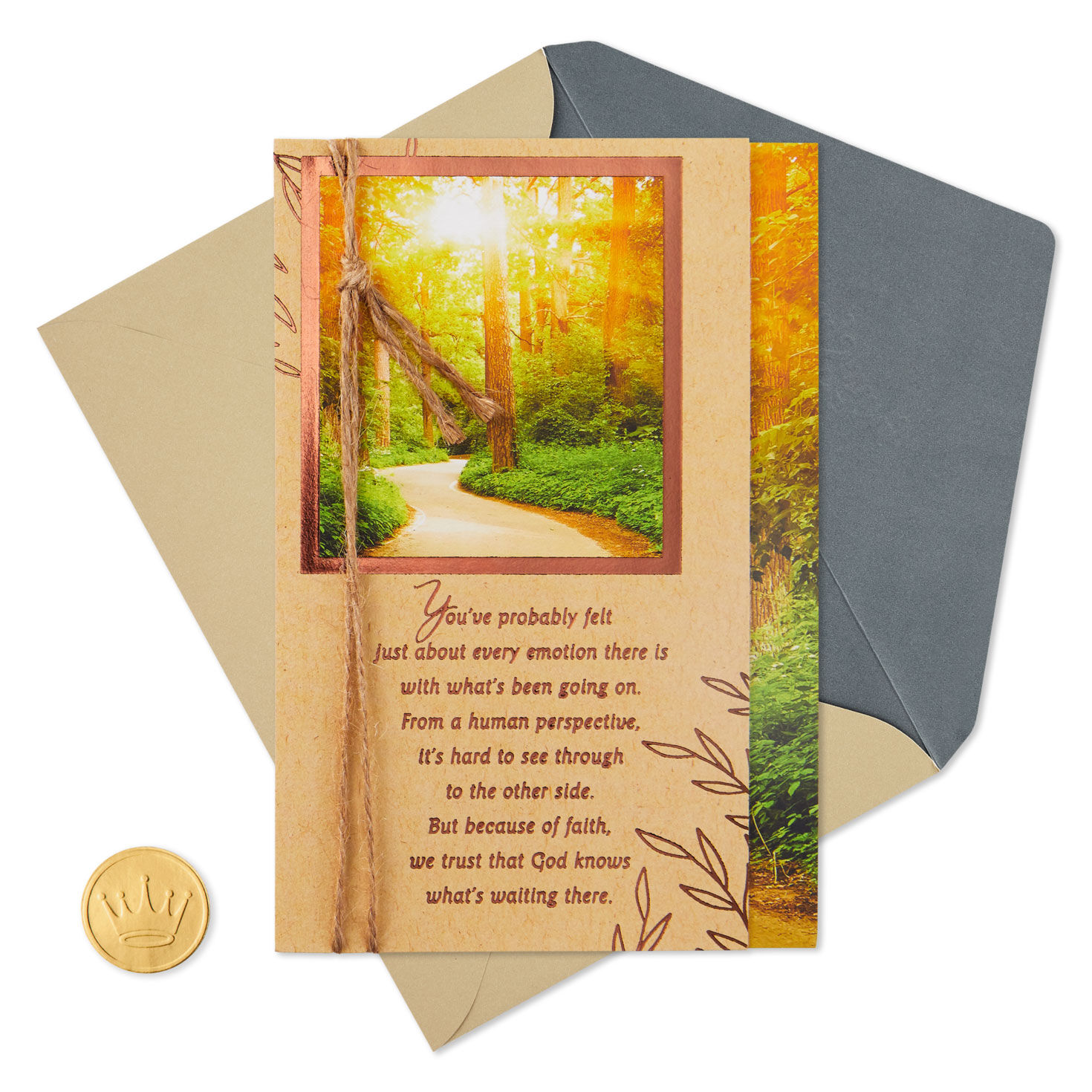 God Will Not Leave You Alone Religious Encouragement Card for only USD 4.59 | Hallmark