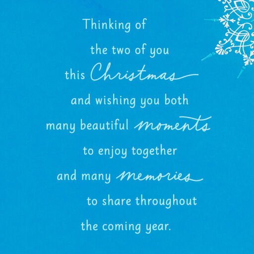 Thinking of the Two of You Christmas Card for Both, 