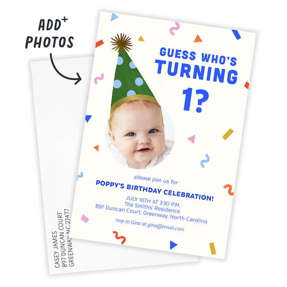 Guess Who Birthday Invitation - Invitations | Hallmark