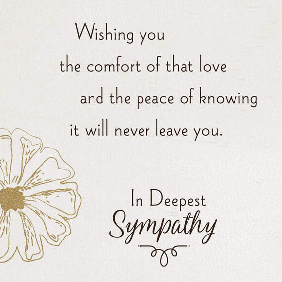 Love Lasts Forever Blue Hydrangea in Vase Sympathy Card, , large image number 2