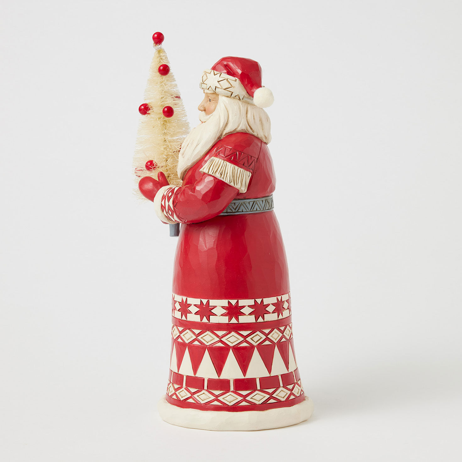 Jim Shore Nordic Noel Santa With Sisal Tree Figurine, 10.04" for only USD 84.99 | Hallmark