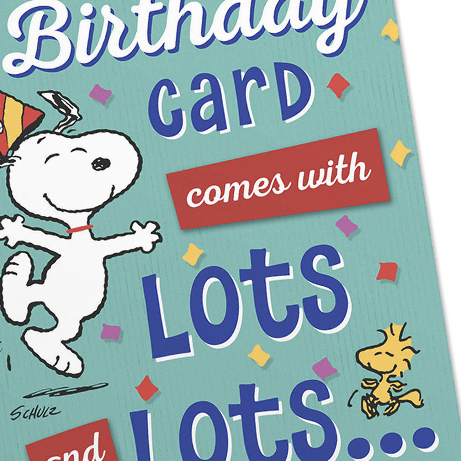 Peanuts Happy DaySpring Birthday Cards Assortment Cover Detail image number 5