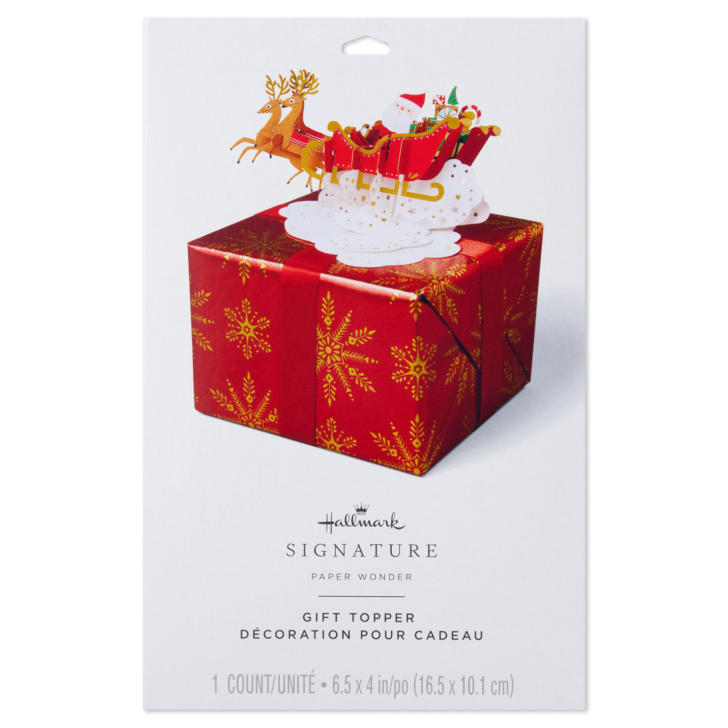 Santa's Sleigh Holiday Gift Wrap Accessory package front image number 6