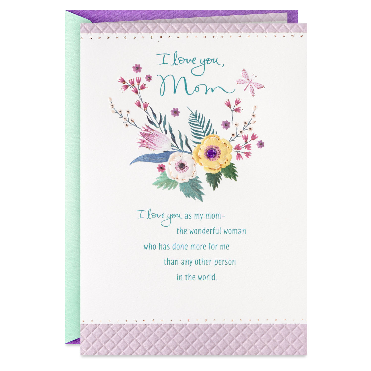 Hallmark Signature Birthday Card For Mom Grateful For You Hallmark Signature Birthday Card For Mom Grateful For You