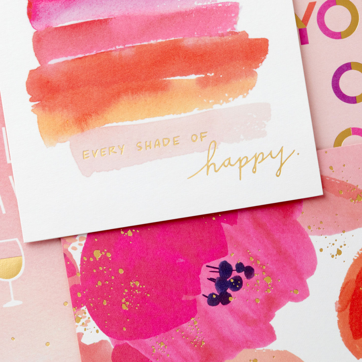 Pretty Pink Floral Assorted Boxed Blank Cards cover details image number 6