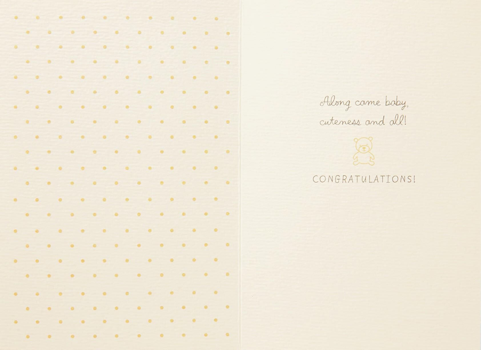 Baby Carriage New Baby Card