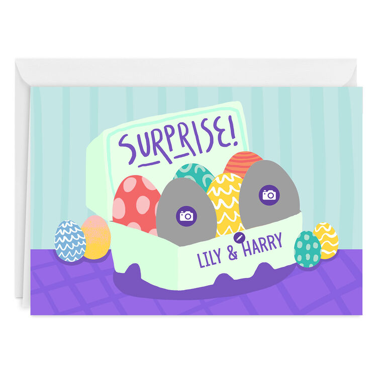 Egg-Cellent Surprise Custom Easter Card, , large image number 3