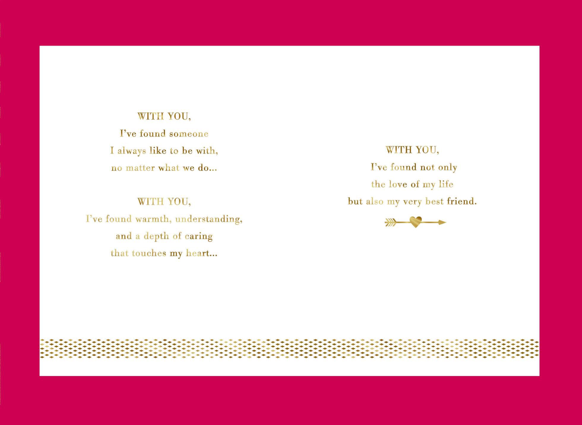 Love of My Lifetime Valentine's Day Card