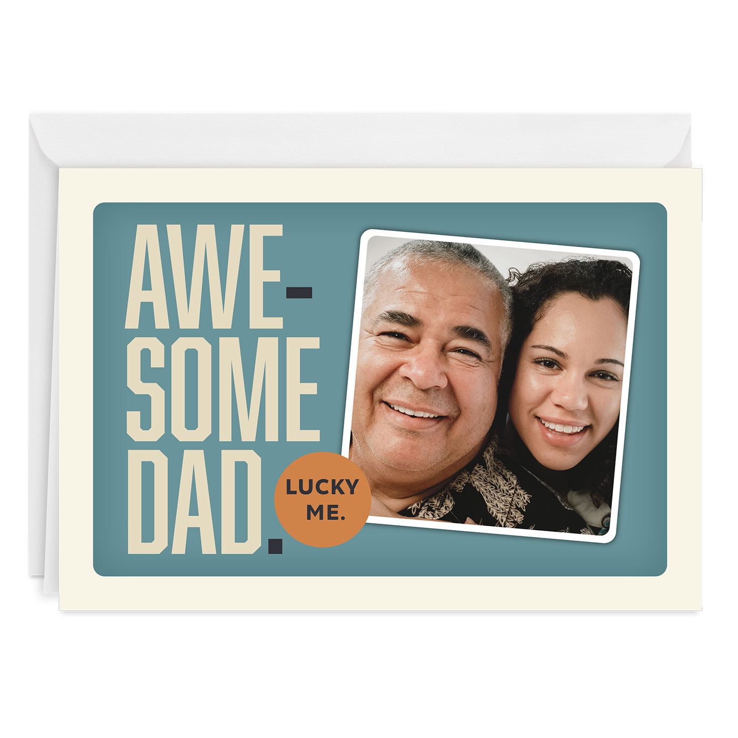 Personalized Awesome Dad Photo Card for only USD 4.99 | Hallmark