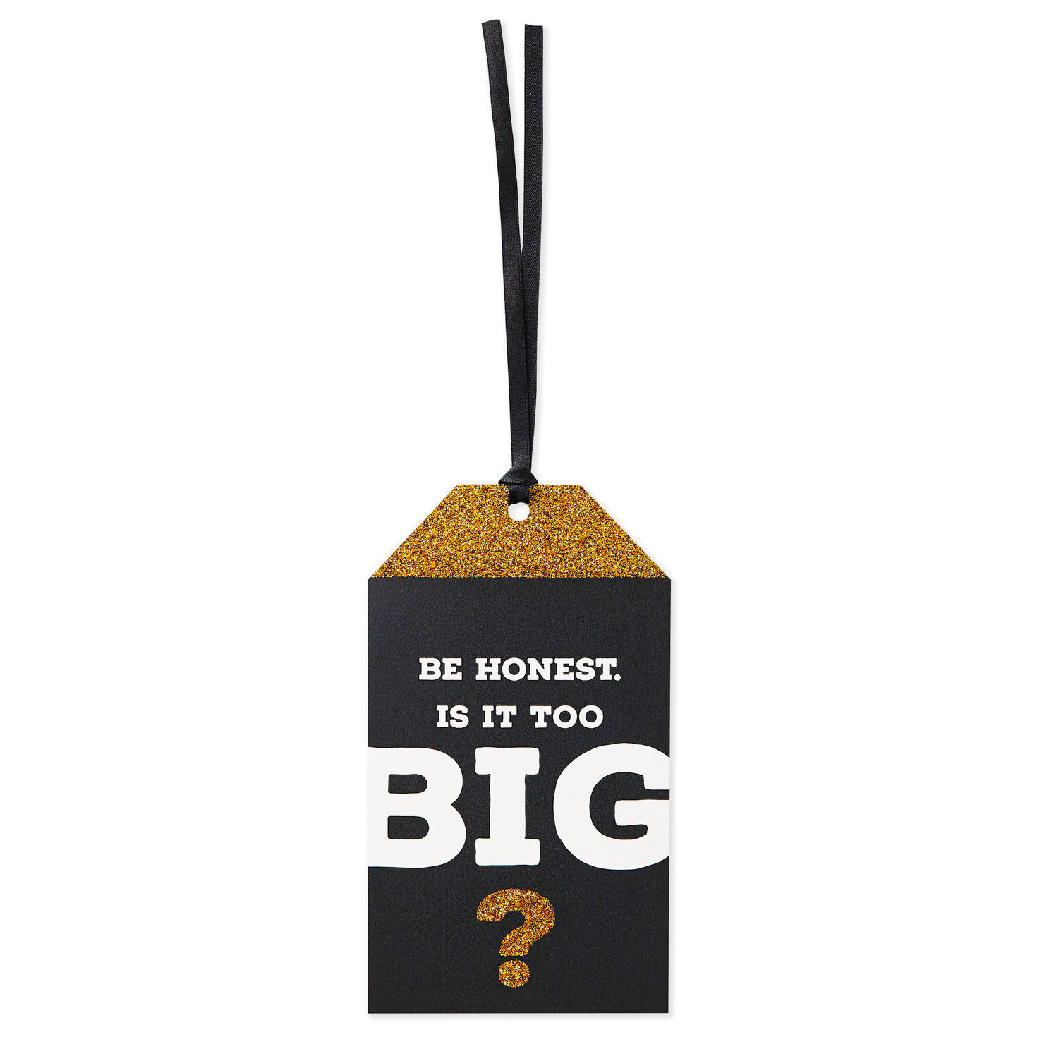 Be Honest Funny XL Gift Tag With Ribbon - Seals & Gift Tags - Hallmark