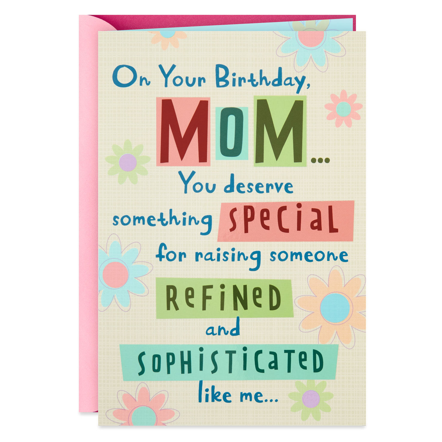 For Mom Details about / Happy Birthday Card By Hallmark