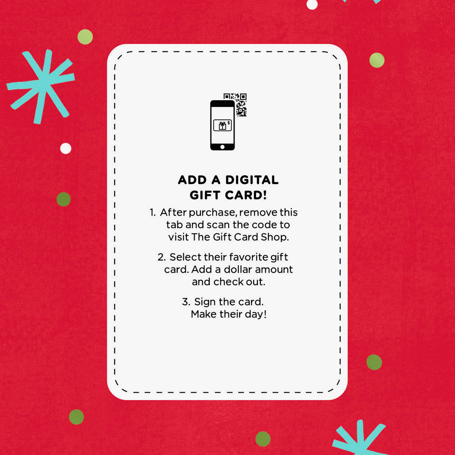 Make It Merry Gift Card Greeting Christmas Card, , large image number 6