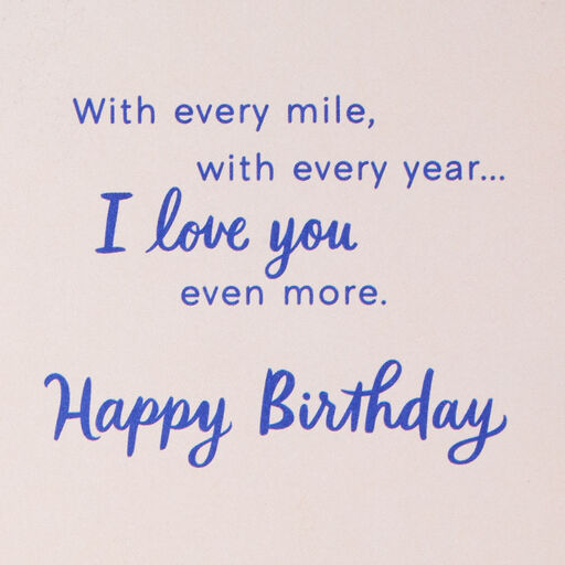 With Every Year I Love You Even More Romantic Birthday Card, 